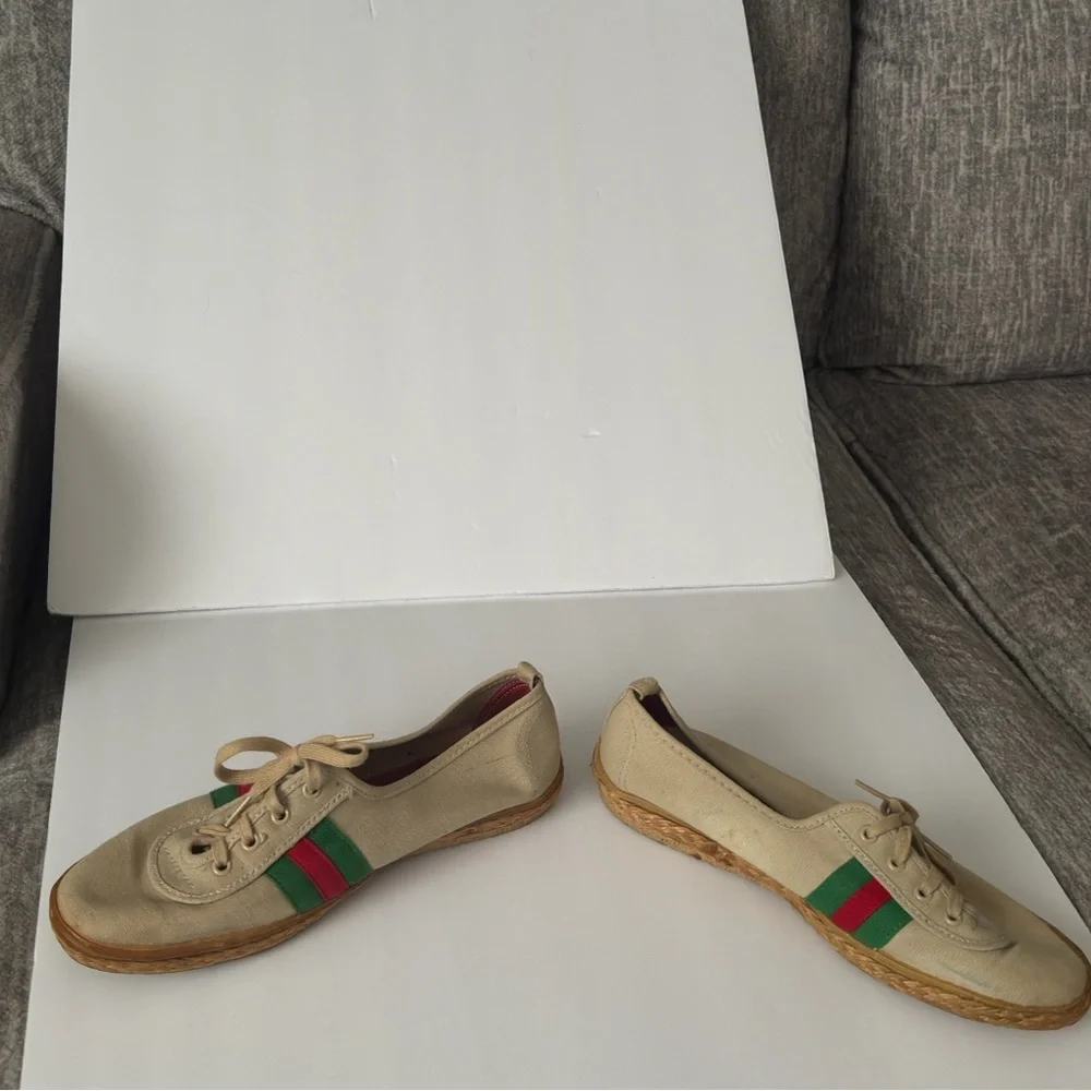 Grasshoppers Canvas Espadrilles with‎ Colorful Stripes
